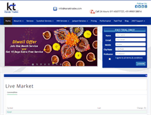 Tablet Screenshot of kanaktrades.com